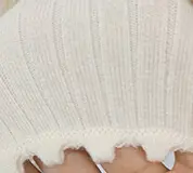 Scalloped Rib Trim / Picot Edge