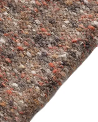 Luxury Wool Blend Fancy Yarn Scarf
