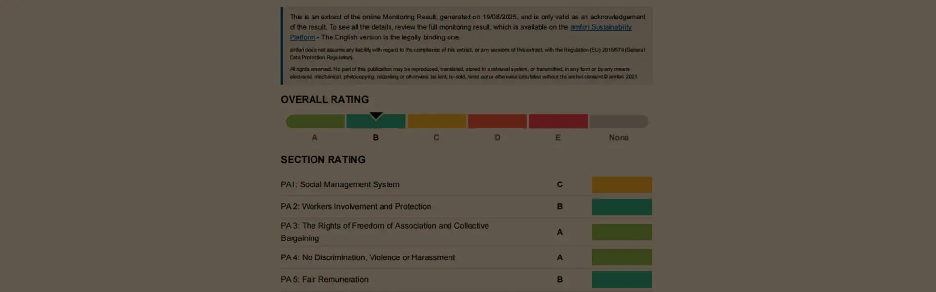 Certifications & Standards